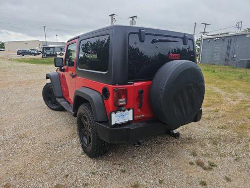 Flame Red 2011 Jeep Wrangler Sport