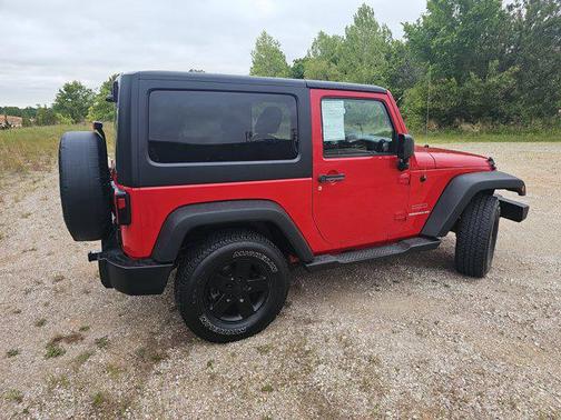 Flame Red 2011 Jeep Wrangler Sport