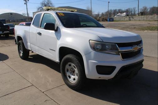 Summit White 2018 Chevrolet Colorado WT