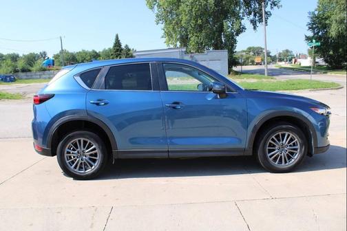 Blue 2017 Mazda CX-5 Touring