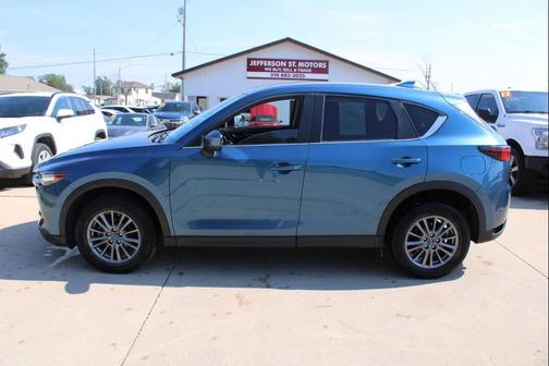 Blue 2017 Mazda CX-5 Touring
