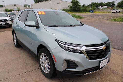 Blue 2022 Chevrolet Equinox 1LT