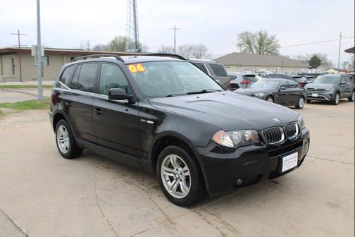 Jet Black 2006 BMW X3 3.0i