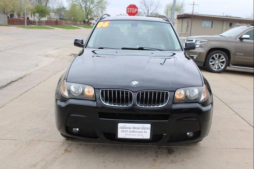 Jet Black 2006 BMW X3 3.0i