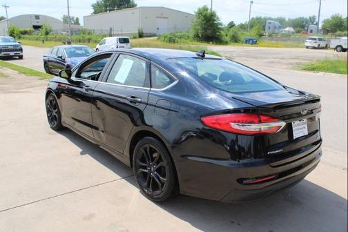 Agate Black Metallic 2020 Ford Fusion SE