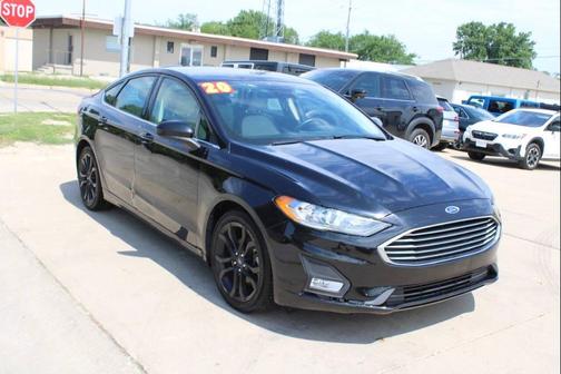 Agate Black Metallic 2020 Ford Fusion SE
