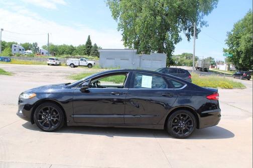 Agate Black Metallic 2020 Ford Fusion SE