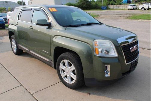 Cypress Green Metallic 2015 GMC Terrain SLE-1