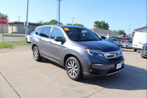 Gray 2021 Honda Pilot AWD EX-L