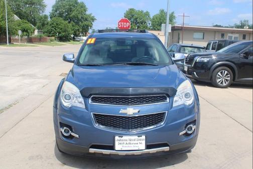 Blue 2011 Chevrolet Equinox LTZ