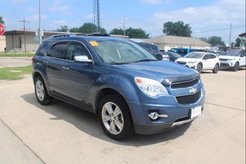Blue 2011 Chevrolet Equinox LTZ