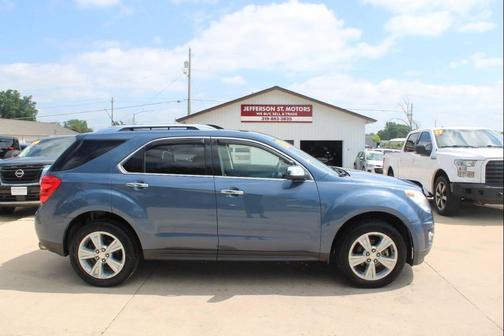 Blue 2011 Chevrolet Equinox LTZ