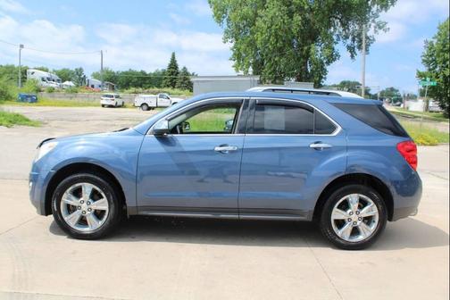 Blue 2011 Chevrolet Equinox LTZ