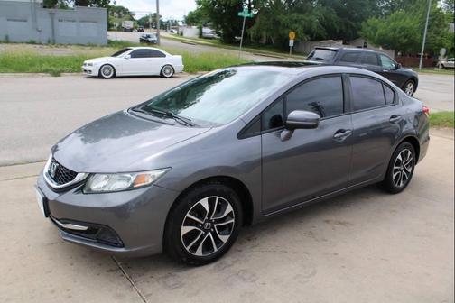 Gray 2014 Honda Civic EX