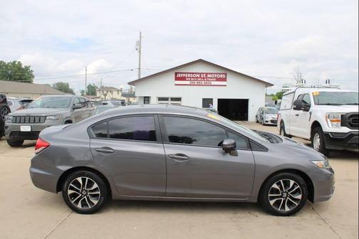 Gray 2014 Honda Civic EX