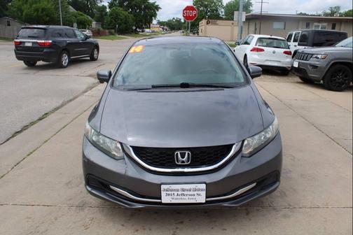 Gray 2014 Honda Civic EX