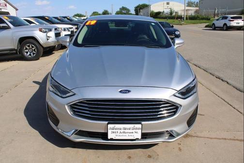Ingot Silver Metallic 2019 Ford Fusion SEL