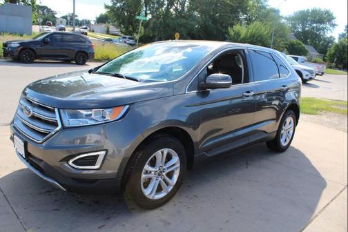 Magnetic Metallic 2017 Ford Edge Titanium