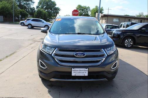 Magnetic Metallic 2017 Ford Edge Titanium