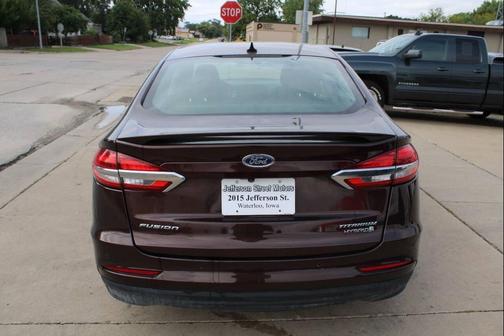 Brown 2019 Ford Fusion Hybrid Titanium