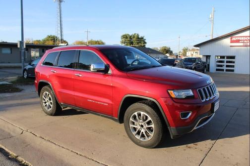 Deep Cherry Red Crystal Pearlcoat 2014 Jeep Grand Cherokee Limited