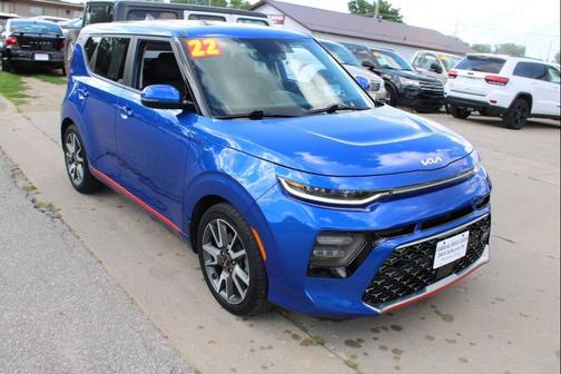 Neptune Blue 2022 Kia Soul Turbo