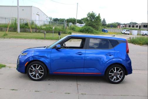 Neptune Blue 2022 Kia Soul Turbo