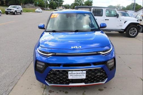 Neptune Blue 2022 Kia Soul Turbo