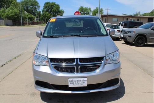 Billet Silver Metallic Clearcoat 2016 Dodge Grand Caravan SXT