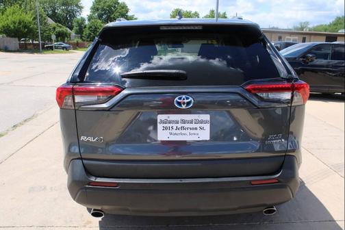 Gray 2021 Toyota RAV4 Hybrid XLE