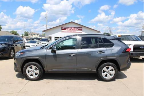 Gray 2021 Toyota RAV4 Hybrid XLE