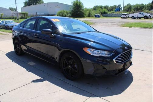 Alto Blue Metallic Tinted Clearcoat 2020 Ford Fusion Hybrid SE