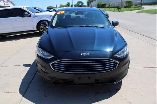 Alto Blue Metallic Tinted Clearcoat 2020 Ford Fusion Hybrid SE
