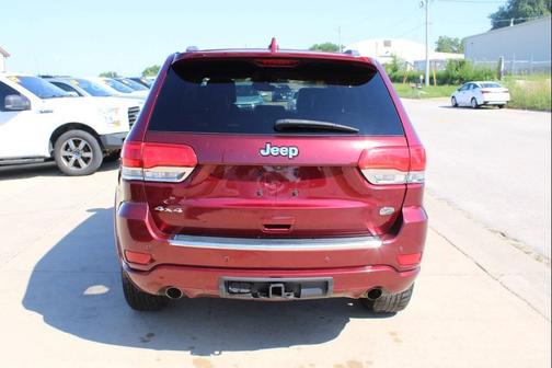 Velvet Red Pearlcoat 2018 Jeep Grand Cherokee Overland