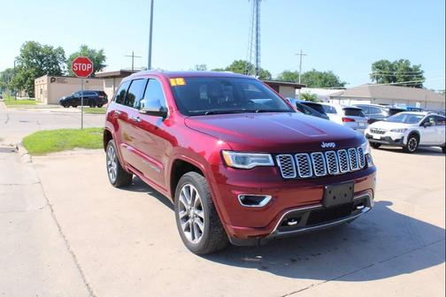 Velvet Red Pearlcoat 2018 Jeep Grand Cherokee Overland