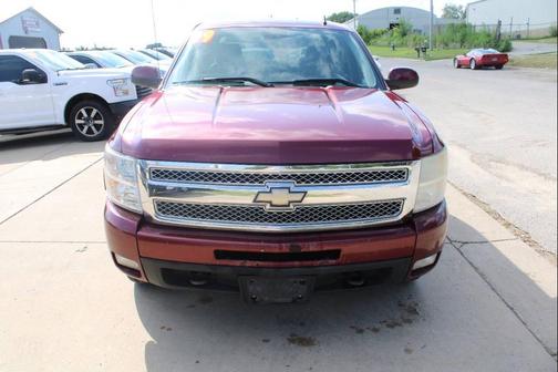 Red 2009 Chevrolet Silverado 1500 LTZ Crew Cab