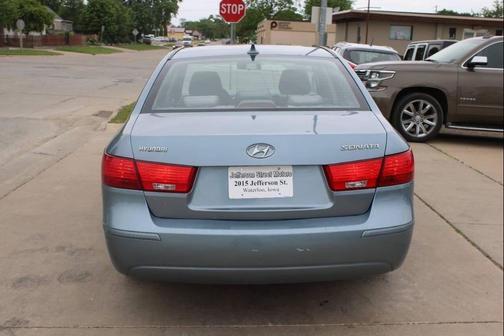 Blue 2010 Hyundai SONATA GLS
