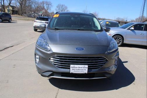 Carbonized Gray Metallic 2021 Ford Escape Titanium