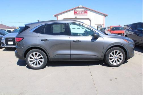 Carbonized Gray Metallic 2021 Ford Escape Titanium