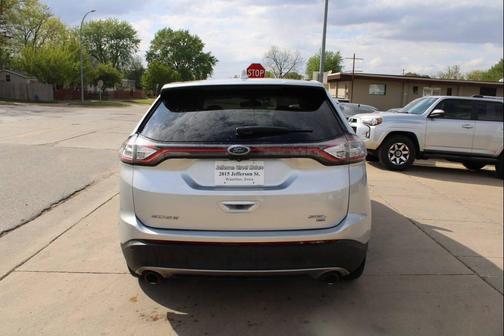 Ingot Silver Metallic 2017 Ford Edge SEL