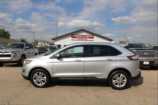 Ingot Silver Metallic 2017 Ford Edge SEL