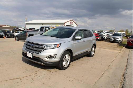 Ingot Silver Metallic 2017 Ford Edge SEL