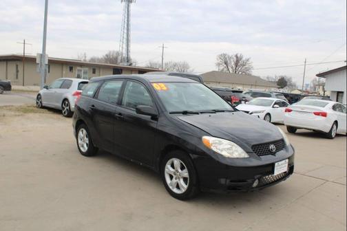 Black 2003 Toyota Matrix XR