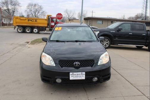 Black 2003 Toyota Matrix XR