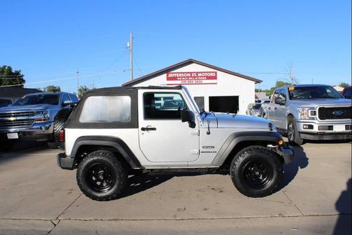 Bright Silver Metallic Clearcoat 2011 Jeep Wrangler Sport