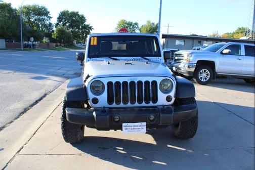 Bright Silver Metallic Clearcoat 2011 Jeep Wrangler Sport