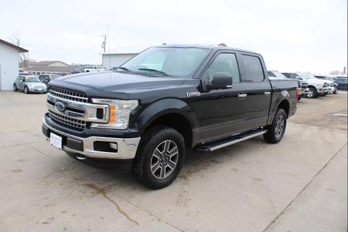 Shadow Black 2018 Ford F-150 XLT