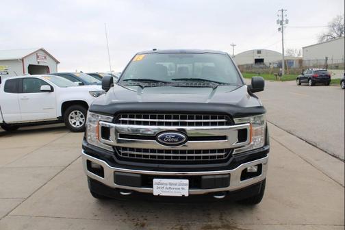 Shadow Black 2018 Ford F-150 XLT