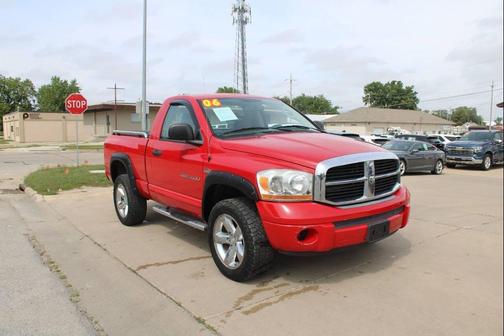 Red 2006 Dodge Ram 1500 SLT