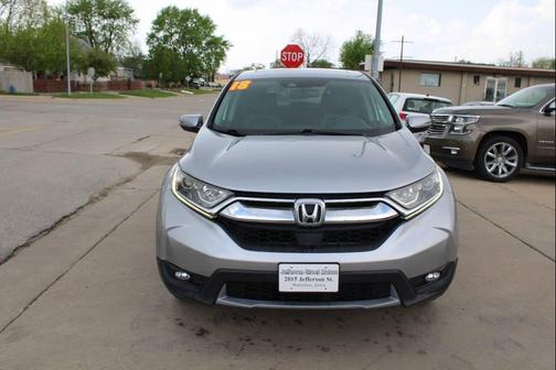 Gray 2018 Honda CR-V EX-L